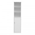 Ντουλάπι-Στήλη Desilia Pakoworld Mdf Λευκό 37X30X160Εκ
