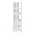 Ντουλάπι-Στήλη Kelby Pakoworld Mdf Λευκό 30X30X144Εκ