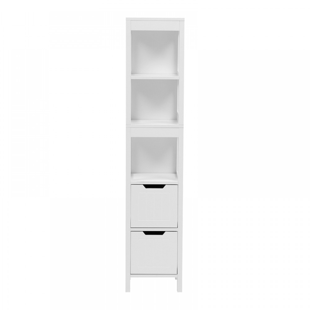 Ντουλάπι-Στήλη Kelby Pakoworld Mdf Λευκό 30X30X144Εκ