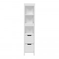 Ντουλάπι-Στήλη Kelby Pakoworld Mdf Λευκό 30X30X144Εκ