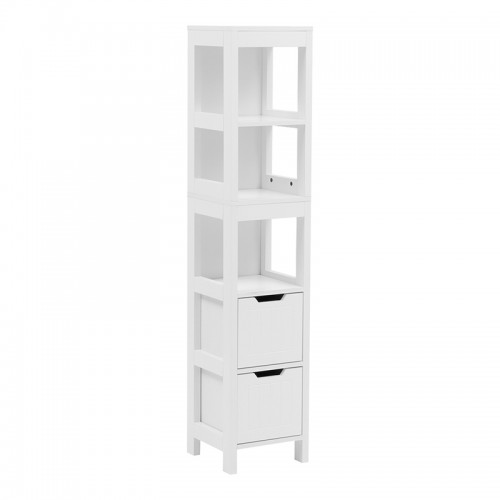 Ντουλάπι-Στήλη Kelby Pakoworld Mdf Λευκό 30X30X144Εκ