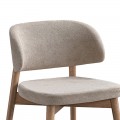 Καρέκλα Siena Pakoworld Rubberwood Σε Φυσική-Μπεζ Απόχρωση 48X50X81Εκ