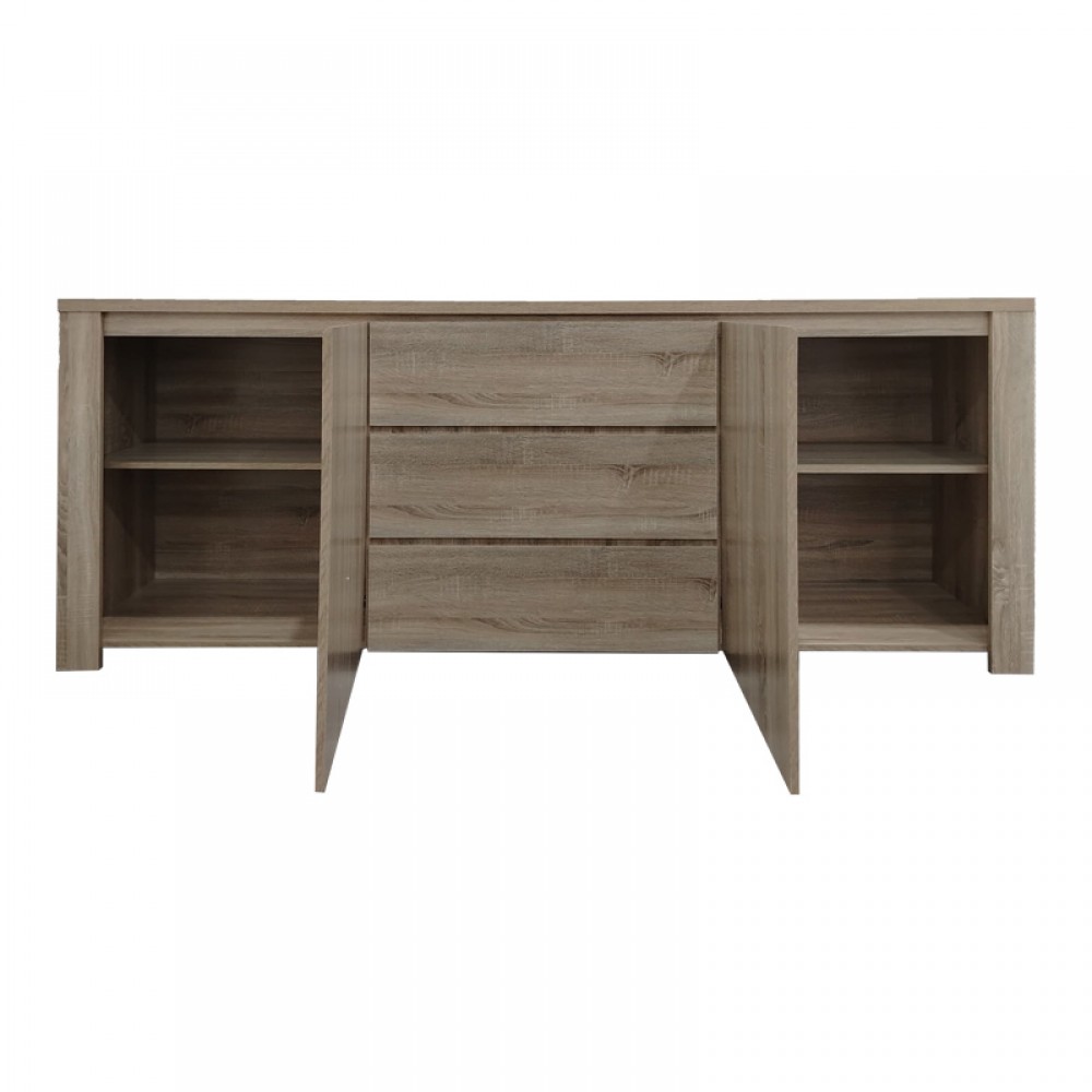 Μπουφές Kalya Pakoworld Σε Sonoma Απόχρωση 220X49X89.5Εκ