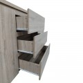 Μπουφές Kalya Pakoworld Σε Sonoma Απόχρωση 220X49X89.5Εκ