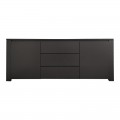 Μπουφές Kalya Pakoworld Σε Ανθρακί Απόχρωση 220X49X89.5Εκ