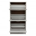 Παπουτσοθήκη Savaz Pakoworld Σε Λευκή Απόχρωση 60X24X114Εκ