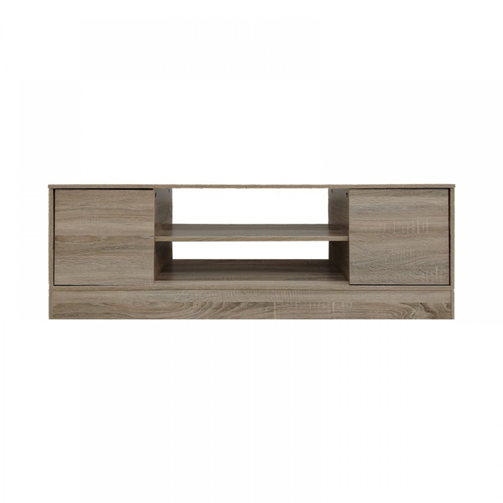 Έπιπλο Τηλεόρασης Sasa Pakoworld Σε Sonoma Απόχρωση 120X35X41.5Εκ