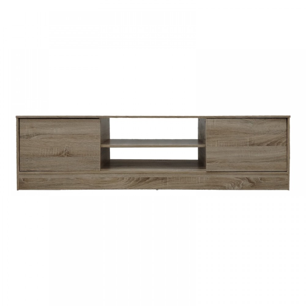Έπιπλο Τηλεόρασης Sasa Pakoworld Σε Sonoma Απόχρωση 150X35X41.5Εκ