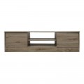 Έπιπλο Τηλεόρασης Sasa Pakoworld Σε Sonoma Απόχρωση 150X35X41.5Εκ