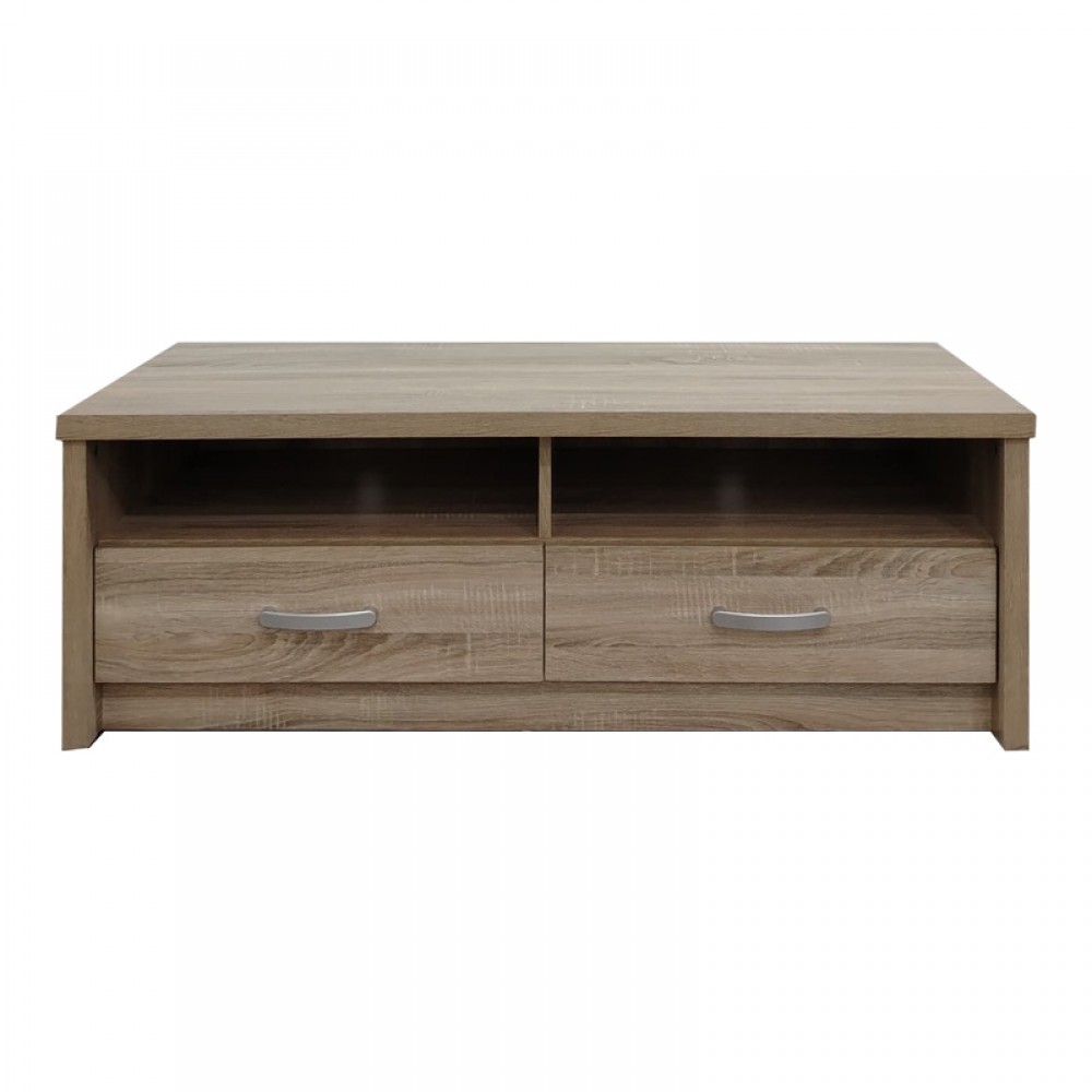 Έπιπλο Τηλεόρασης Podizor Pakoworld Σε Sonoma Απόχρωση 120X45X42.5Εκ