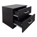 Κομοδίνο Athos Pakoworld Σε Wenge Απόχρωση 48X40X41.5Εκ