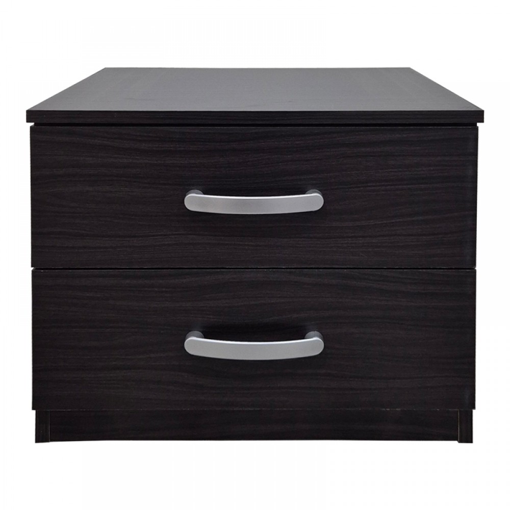 Κομοδίνο Athos Pakoworld Σε Wenge Απόχρωση 48X40X41.5Εκ