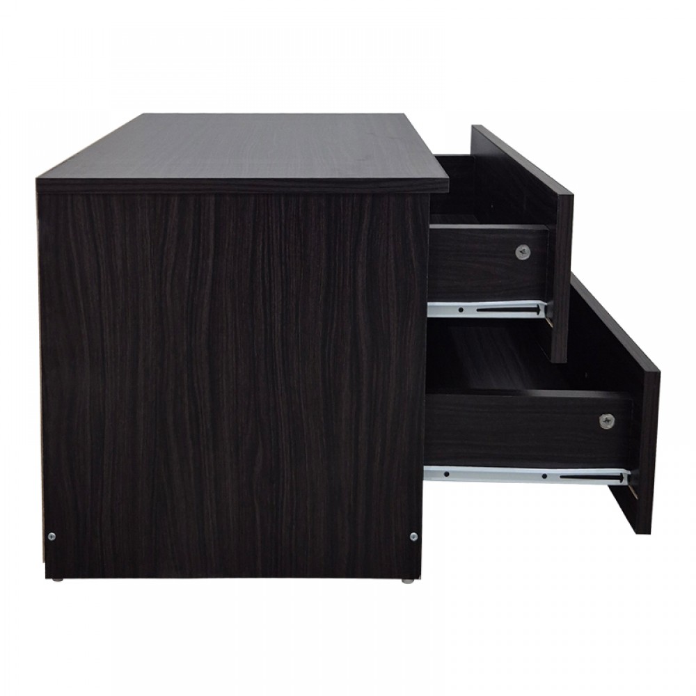 Κομοδίνο Athos Pakoworld Σε Wenge Απόχρωση 48X40X41.5Εκ