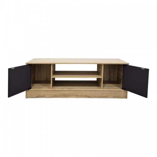 Έπιπλο Τηλεόρασης Sasa Pakoworld Sonoma-Ανθρακί 120X35X41.5Εκ