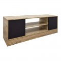 Έπιπλο Τηλεόρασης Sasa Pakoworld Sonoma-Ανθρακί 120X35X41.5Εκ