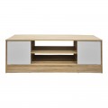 Έπιπλο Τηλεόρασης Sasa Pakoworld Sonoma-Λευκό 120X35X41.5Εκ