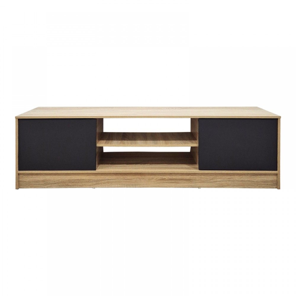 Έπιπλο Τηλεόρασης Sasa Pakoworld Sonoma-Ανθρακί 150X35X41.5Εκ