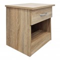 Κομοδίνο Bedy Pakoworld Sonoma 40X34X42Εκ