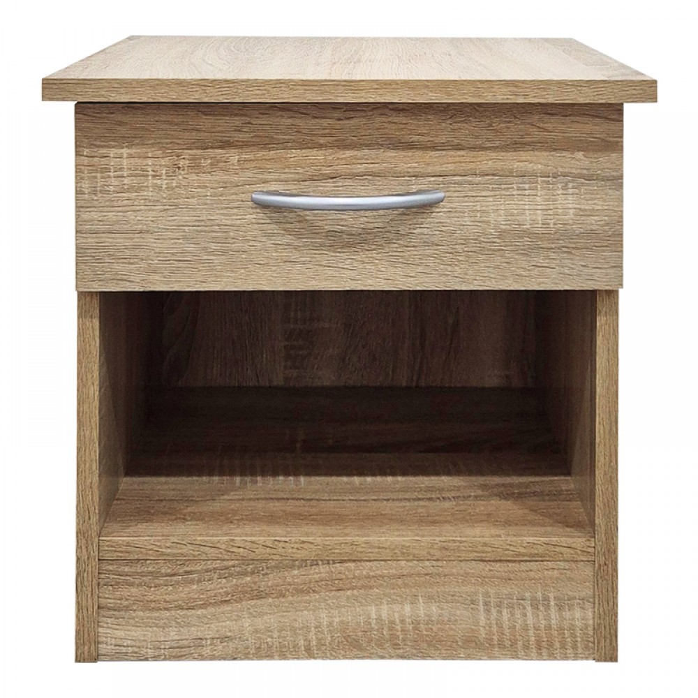Κομοδίνο Bedy Pakoworld Sonoma 40X34X42Εκ