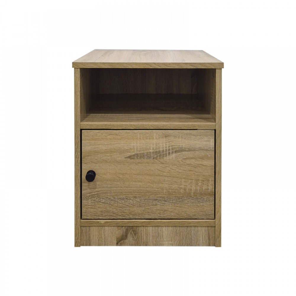 Κομοδίνο Lenea Pakoworld Sonoma 40X40X50Εκ