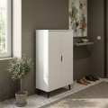 Παπουτσοθήκη-Ντουλάπα Oufelia Pakoworld Λευκό 60X32.5X134.5Εκ