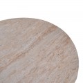 Τραπέζι Σαλονιού Vooge Pakoworld Mgo Όψη Τραβερτίνας 100X64X39Εκ