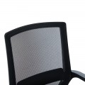 Καρέκλα Επισκέπτη Palma Pakoworld Mesh Μαύρο 46X52X94Εκ