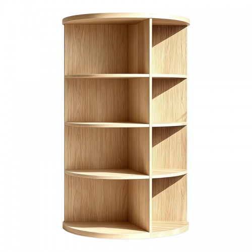 Γωνιακή Ραφιέρα Benzal Pakoworld Sonoma Mdf 80X30X120Εκ